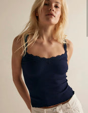 Load image into Gallery viewer, Spring Fever Cami- Peacoat