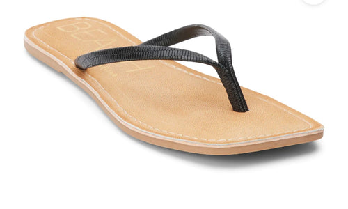 Bungalow Thong Sandal - Black