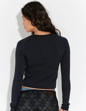 Load image into Gallery viewer, Protagonist Long Sleeve- Black