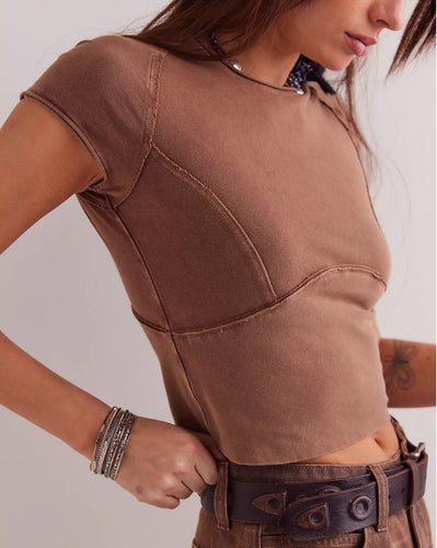 Protagonist Tee- Oiled Oak