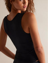 Load image into Gallery viewer, Clean Lines Muscle Cami- Black