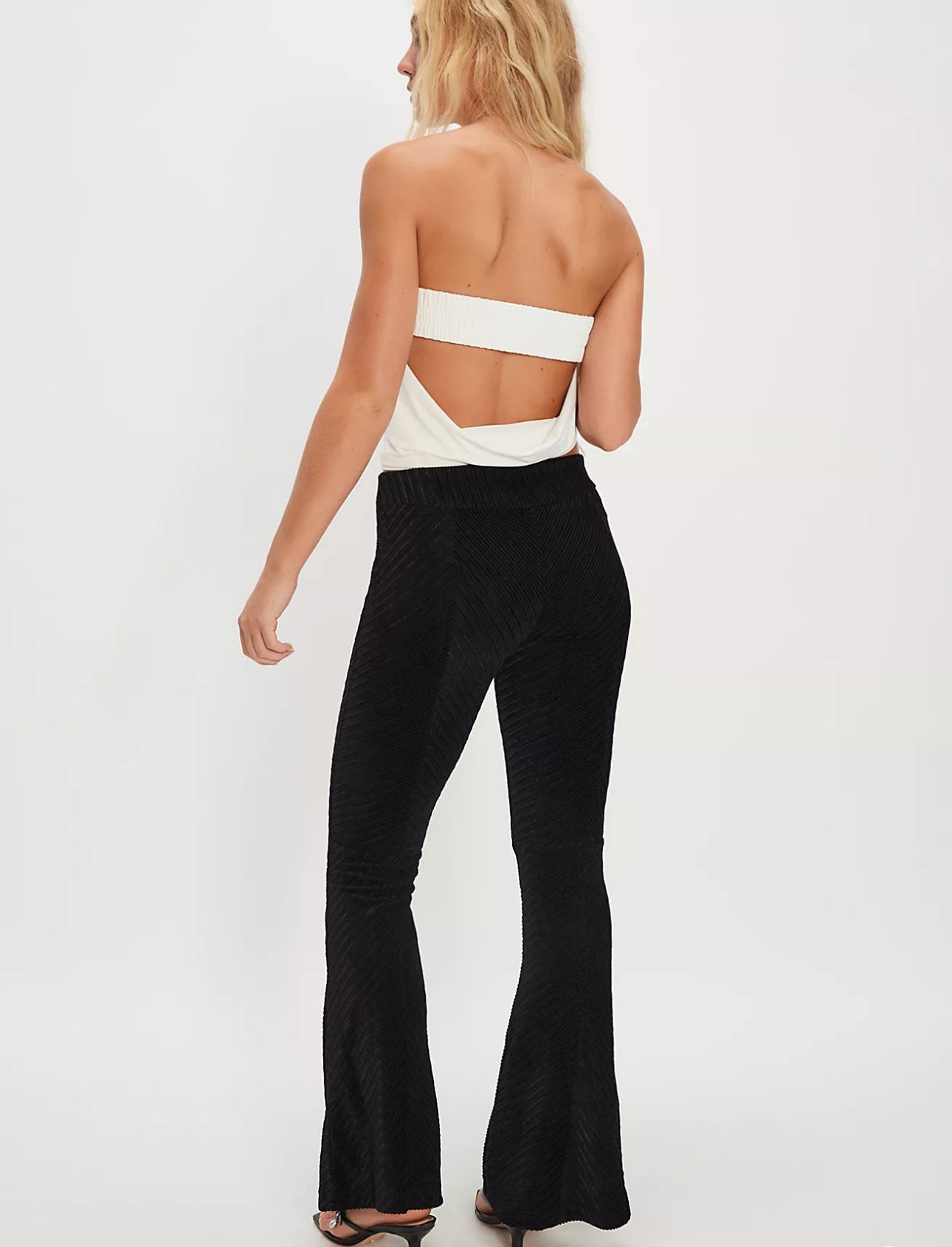 Penny Pull-On Velvet Pants