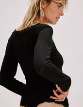 Load image into Gallery viewer, Big Love Rib Cardi- Black