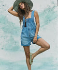 Jude Shortalls- Light Indigo