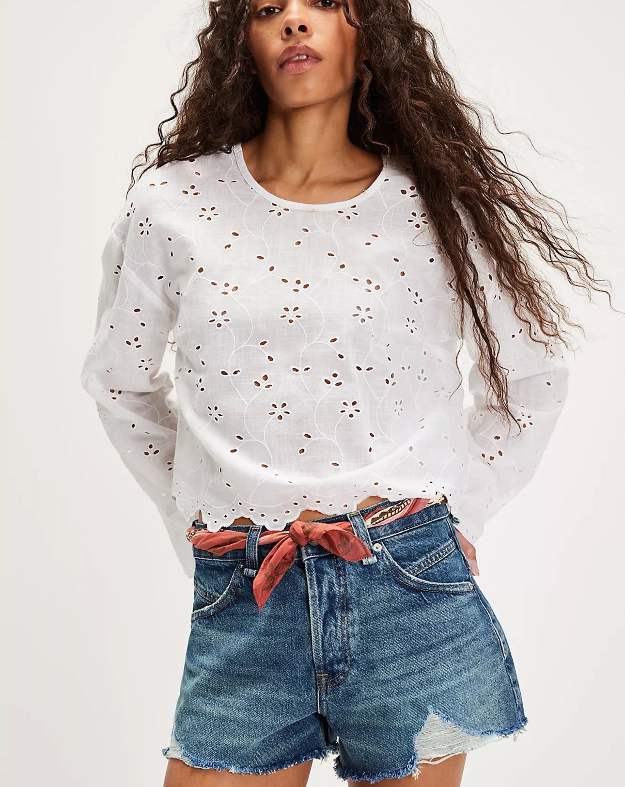 Now or Never Denim Shorts- Sunsational
