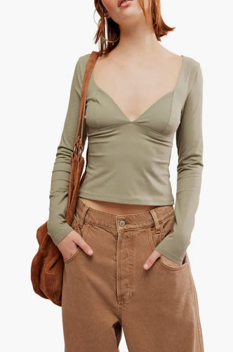 Duo Corset L/S - Laurel Oak