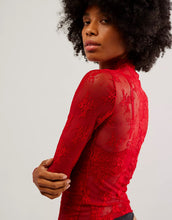Load image into Gallery viewer, Lady Lux Layering Top- Red Racer