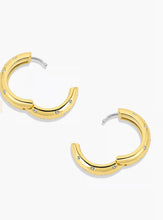 Load image into Gallery viewer, Noel Shimmer Hoops