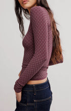 Load image into Gallery viewer, Love Letter Long Sleeve- Vintage Grape