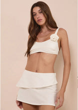 Load image into Gallery viewer, Rinta Bralette &amp; Kyoko Mini- Linen Ivory