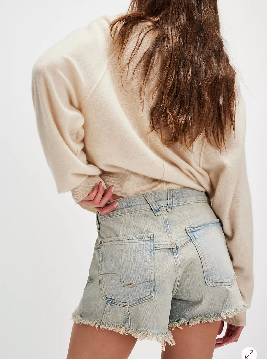Now or Never Denim Shorts- Well Worn