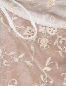 Gretali Top In Fresia Broderie Ivory