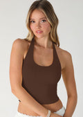 Gracie Top - coffee bean