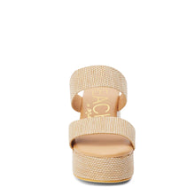 Load image into Gallery viewer, Ocean Ave Platform Sandal-Natural