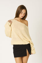 Load image into Gallery viewer, Devon Sweater- Butter Yellow