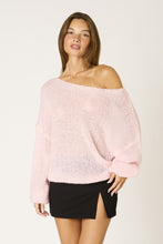 Load image into Gallery viewer, Devon Sweater- Bubblegum Pink