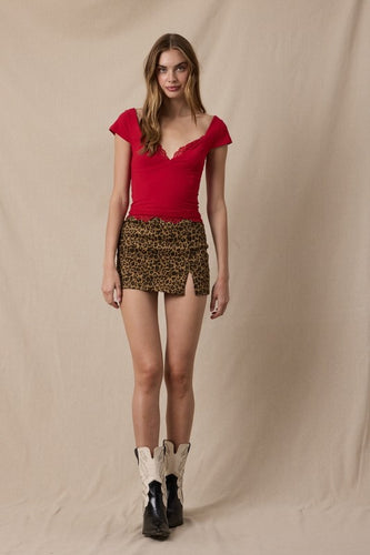 Edie Top- Red
