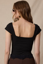 Load image into Gallery viewer, Edie Top- Black