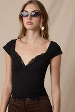 Load image into Gallery viewer, Edie Top- Black