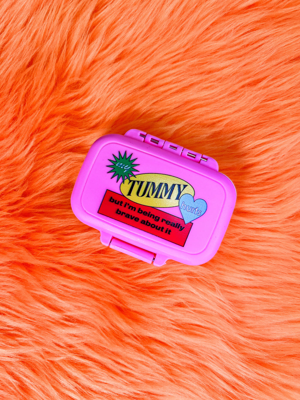 A Shop of Things My Tummy Hurts Pill Case at Miss Behavin'