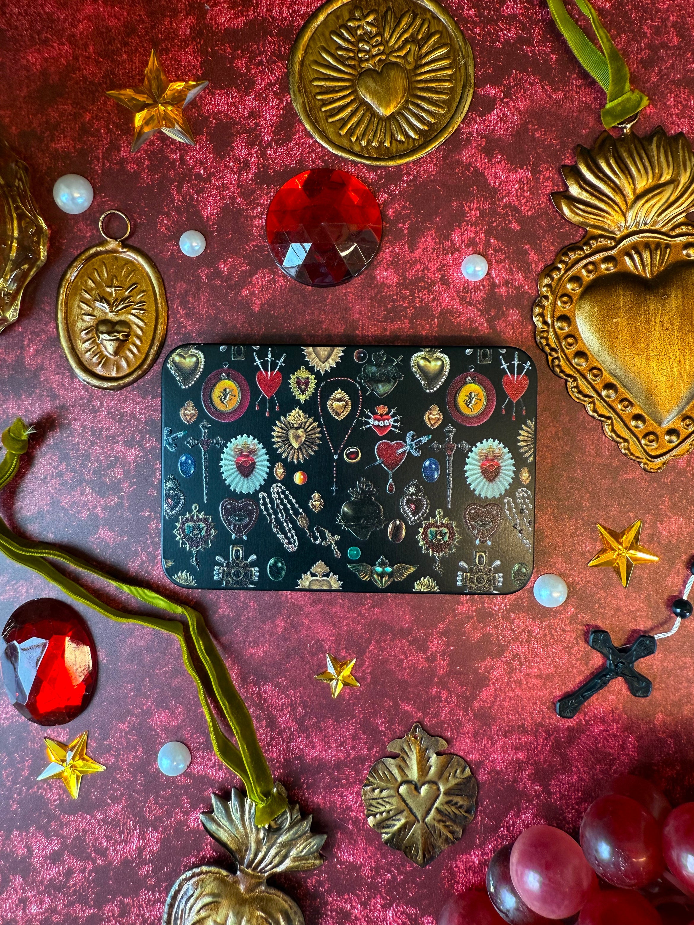 A Shop of Things Sacred Heart Mini Stash Tin at Miss Behavin'