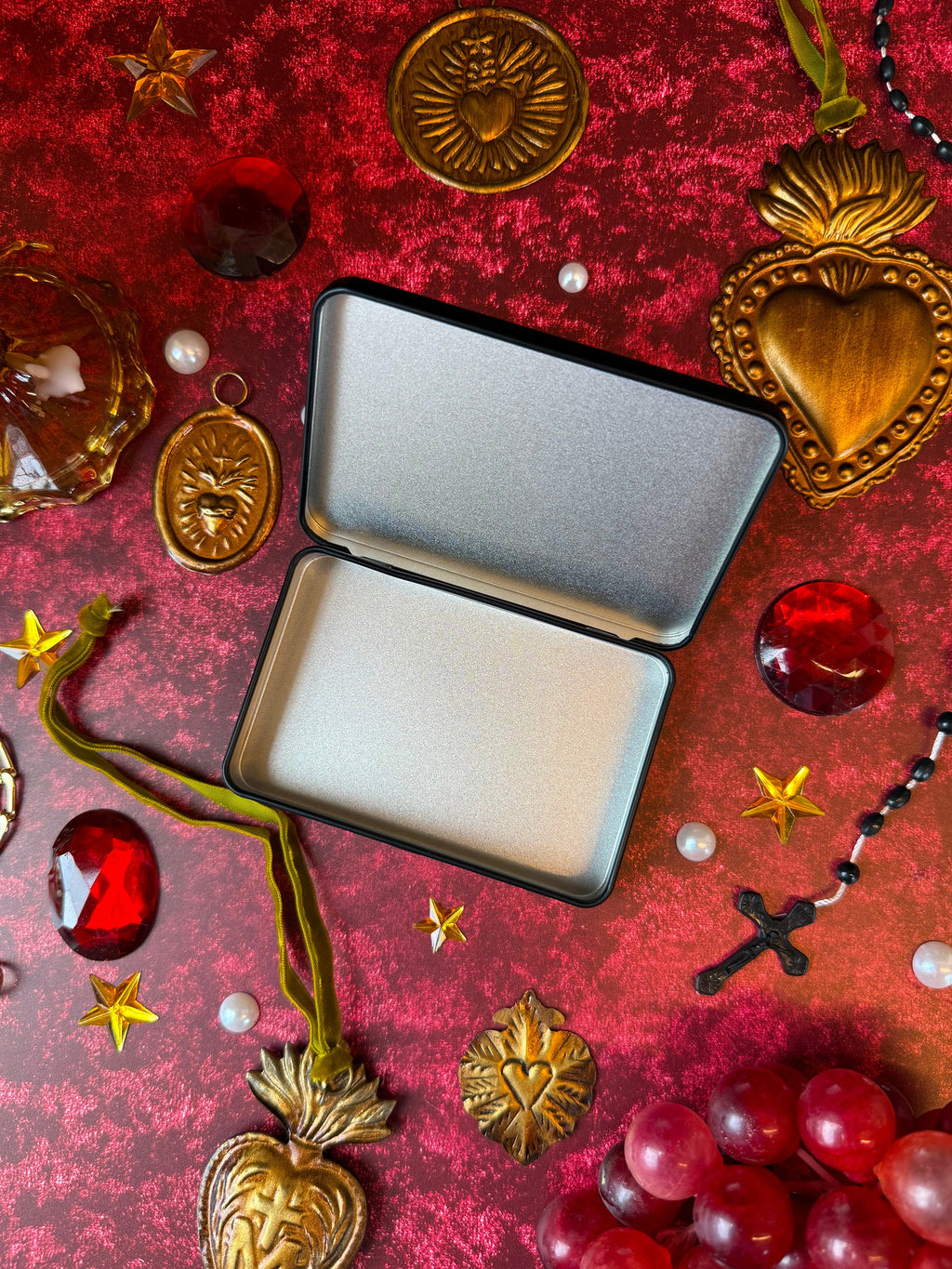 A Shop of Things Sacred Heart Mini Stash Tin at Miss Behavin'
