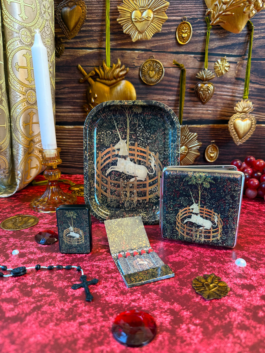A Shop of Things Medieval Tapestry Case at Miss Behavin'