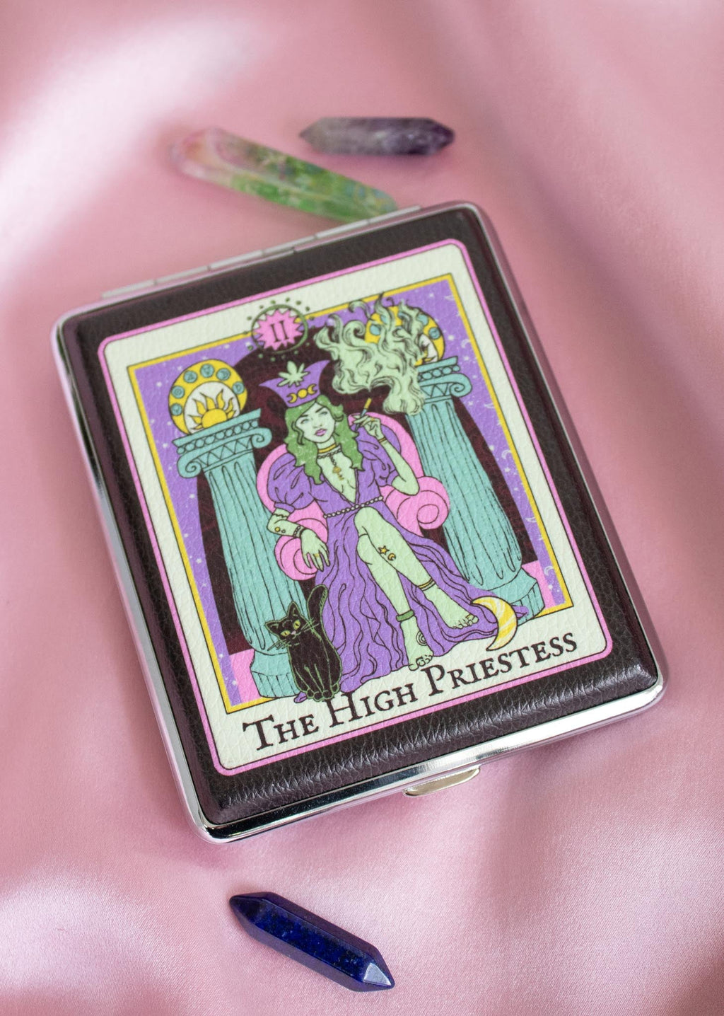 Canna Style High Priestess Tarot Card Joint Case at Miss Behavin'