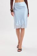 Parker Skirt in blue at Miss Behavin'