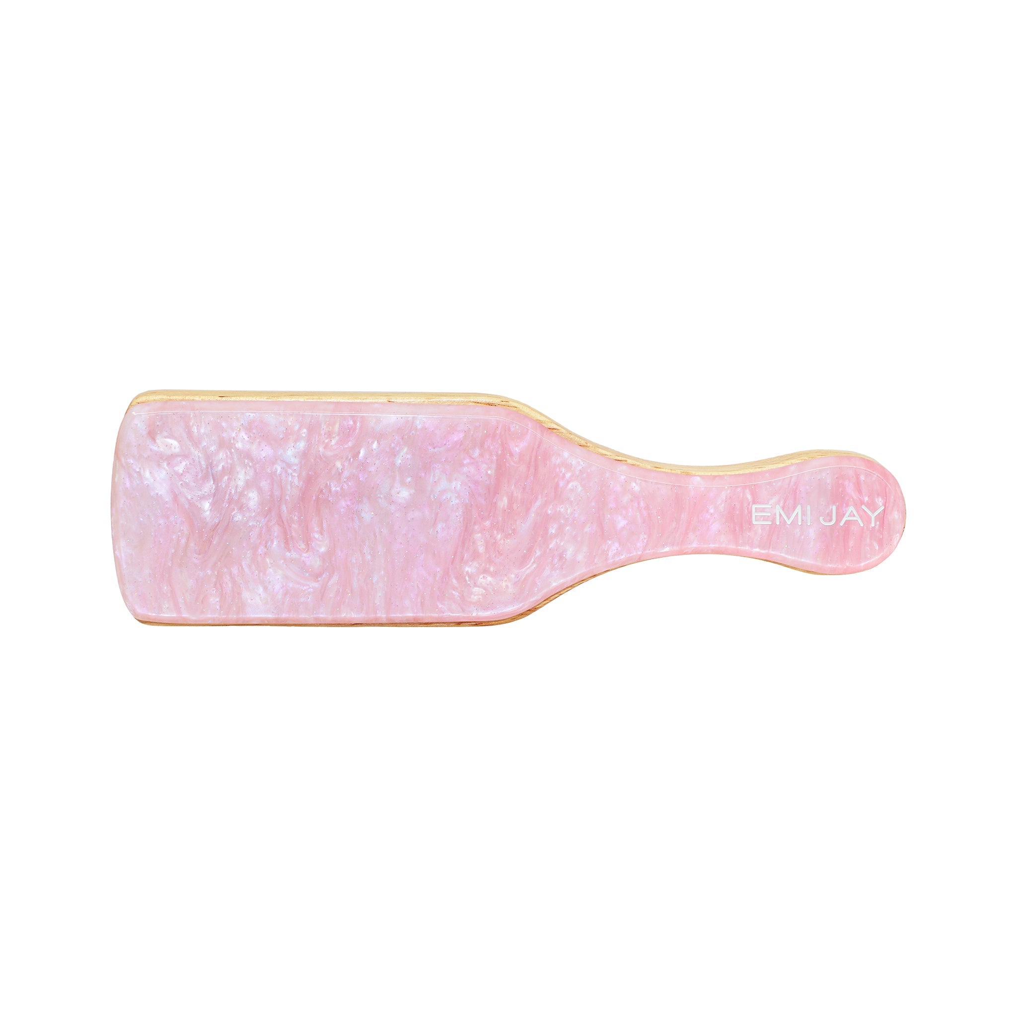 Emi Jay Mini Boar Bristle Brush in Pink Sugar at Miss Behavin'