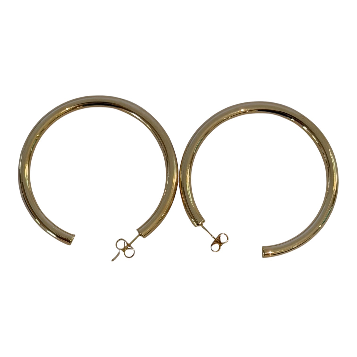 Charollete ear rings gold jewelry at Miss Behavin'