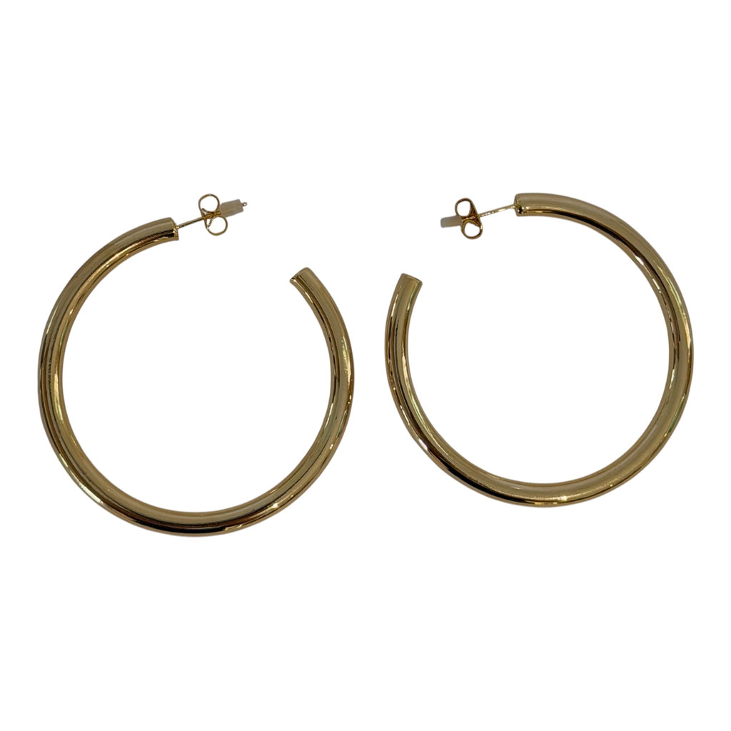 Charollete ear rings gold jewelry at Miss Behavin'