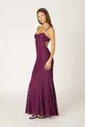 Sloane Dress in plum at Miss Behavin'