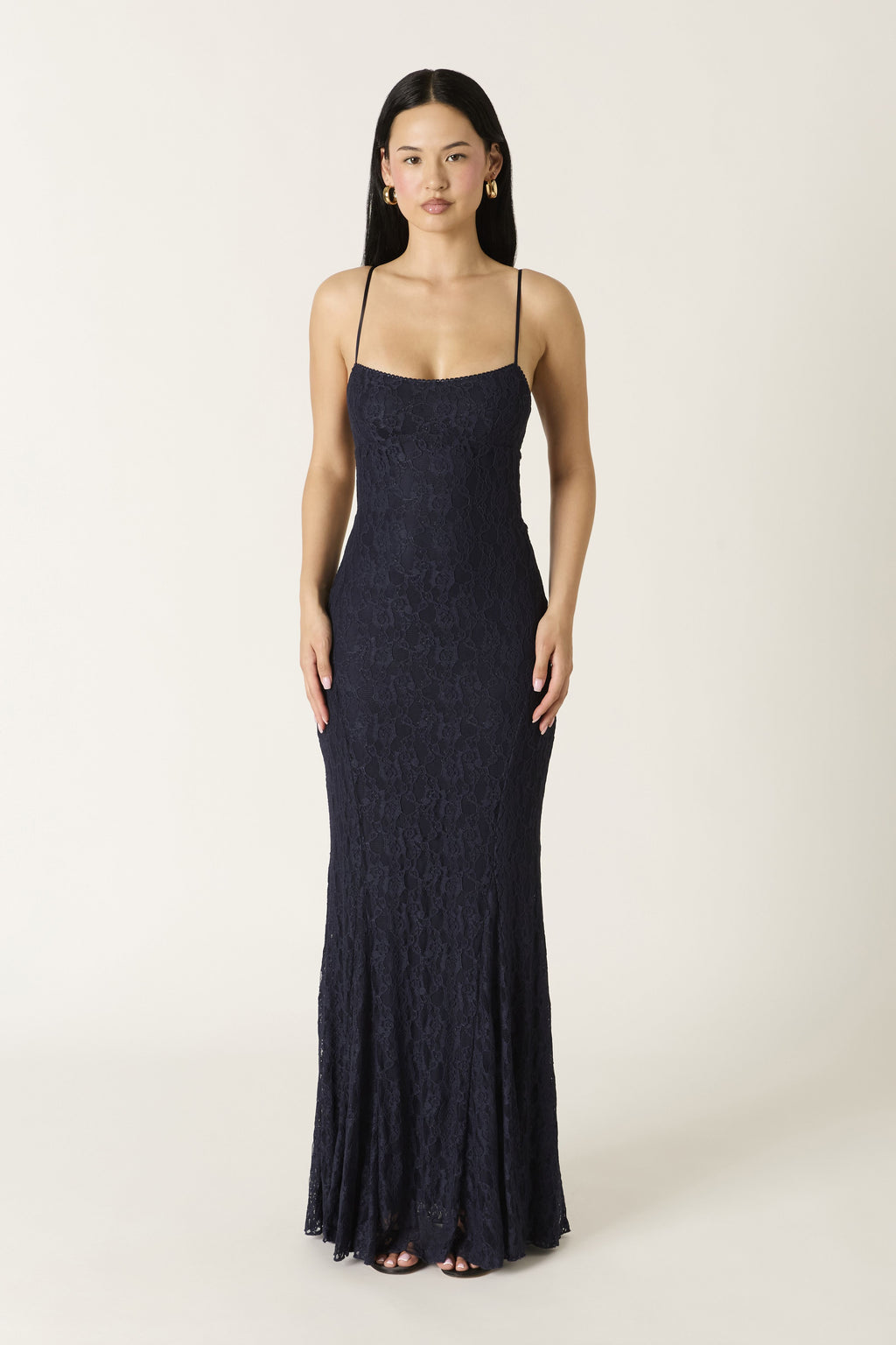 Sloane Dress in navy at Miss Behavin'