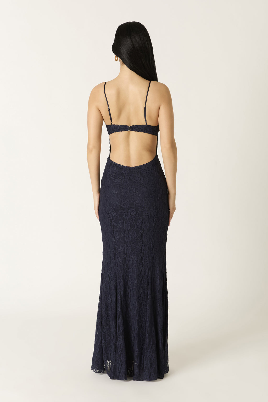 Sloane Dress in navy at Miss Behavin'