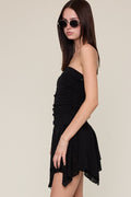Farrah black mini dress at Miss Behavin'