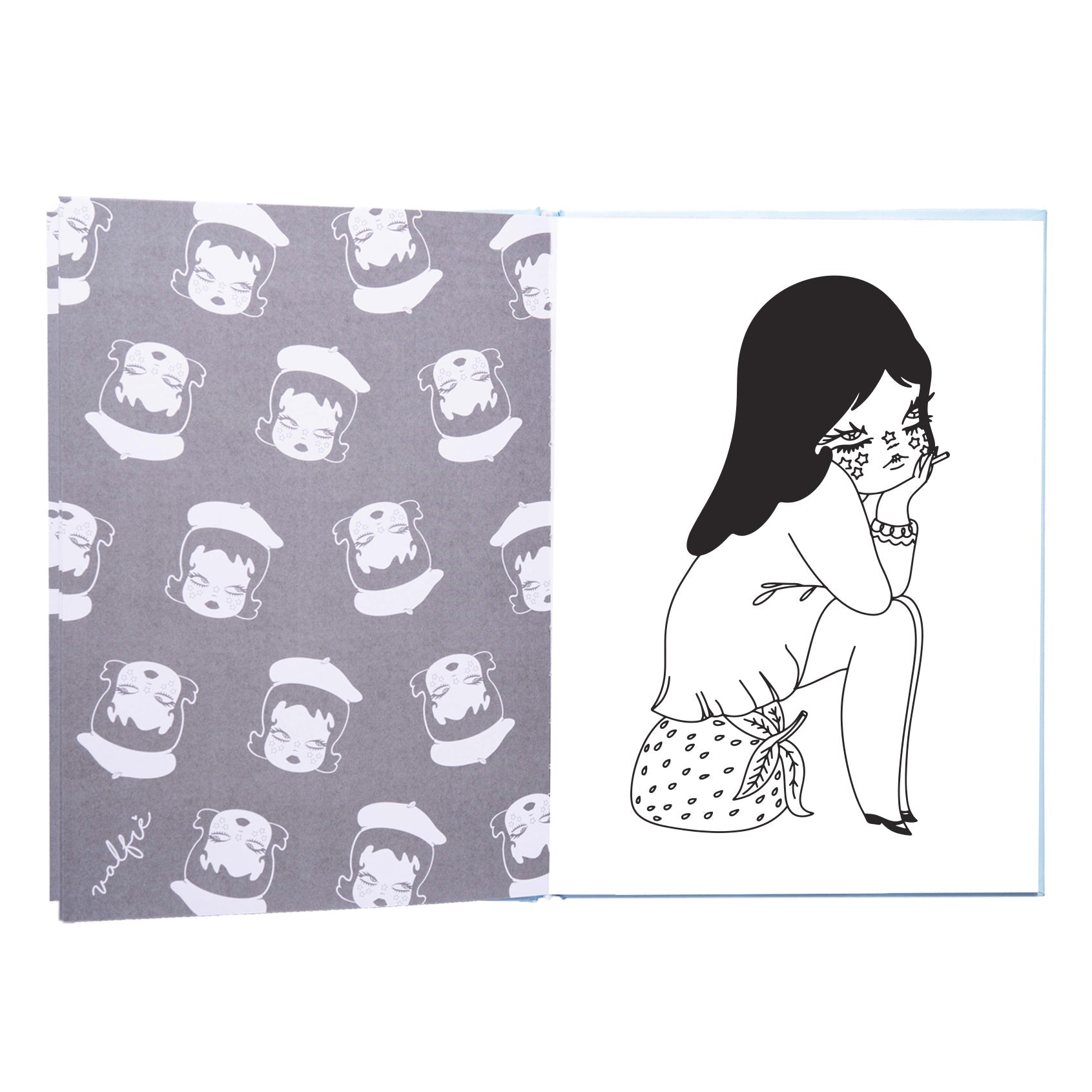 Valfre Valre Coloring Book Vol 3 in multi at Miss Behavin'