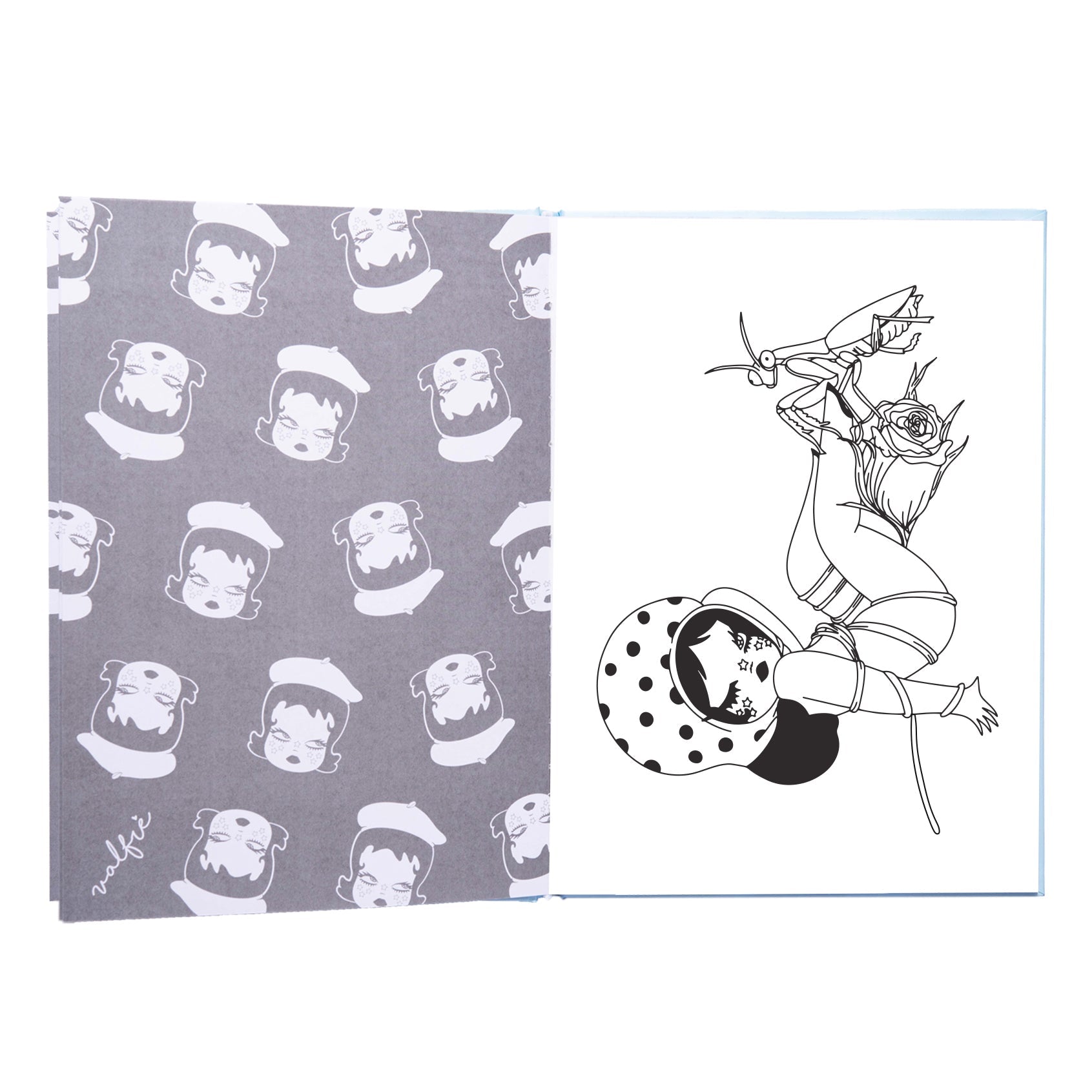Valfre Valre Coloring Book Vol 3 in multi at Miss Behavin'