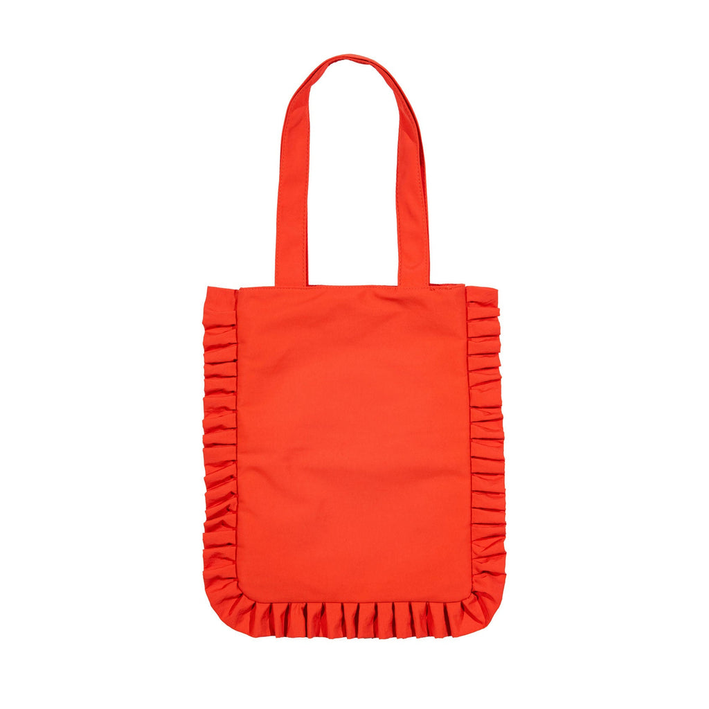 Ilati Ruffle Tote nylon bag at Miss Behavin'