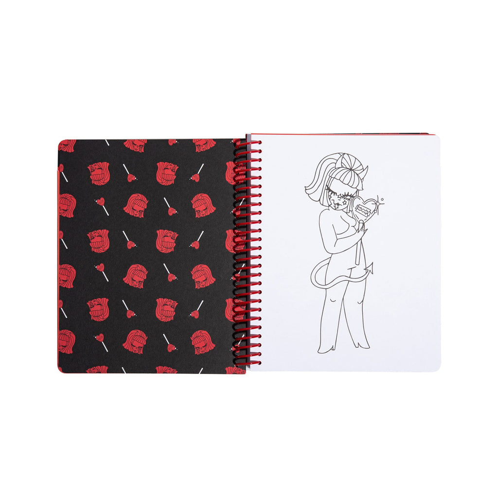 Lucy Lolli Spiral Notebook at Miss Behavin'
