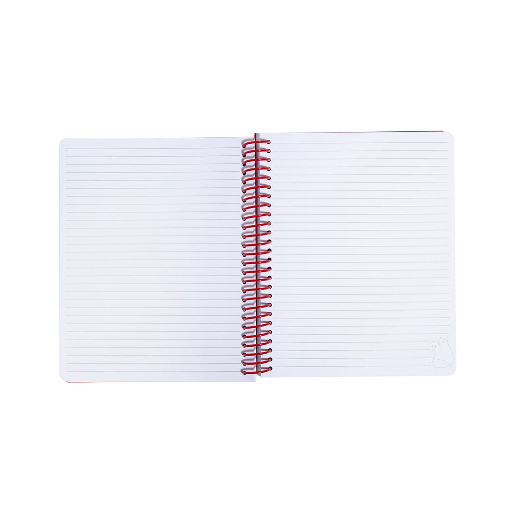 Love Cats Blanco spiral notebook at Miss Behavin'