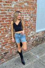 Load image into Gallery viewer, Butter Me Up Lace Cami ~ Midnight Floral: Midnight Floral
