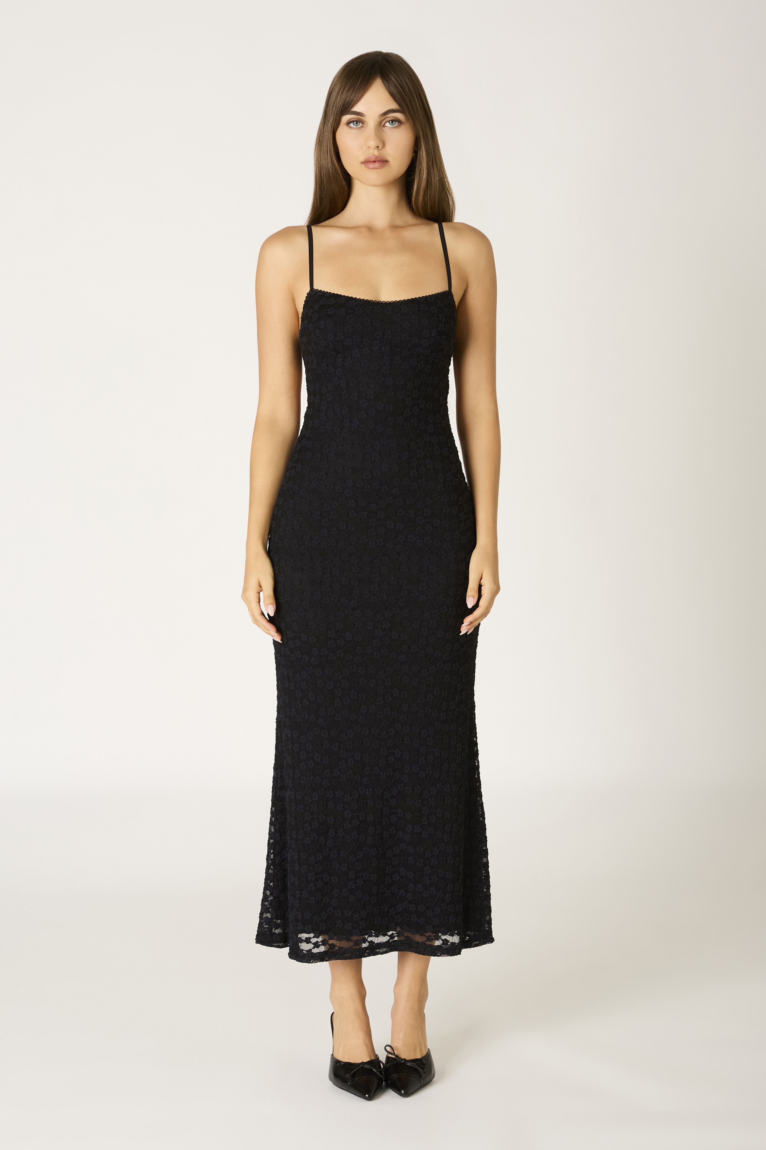 Jade Dress - BLACK