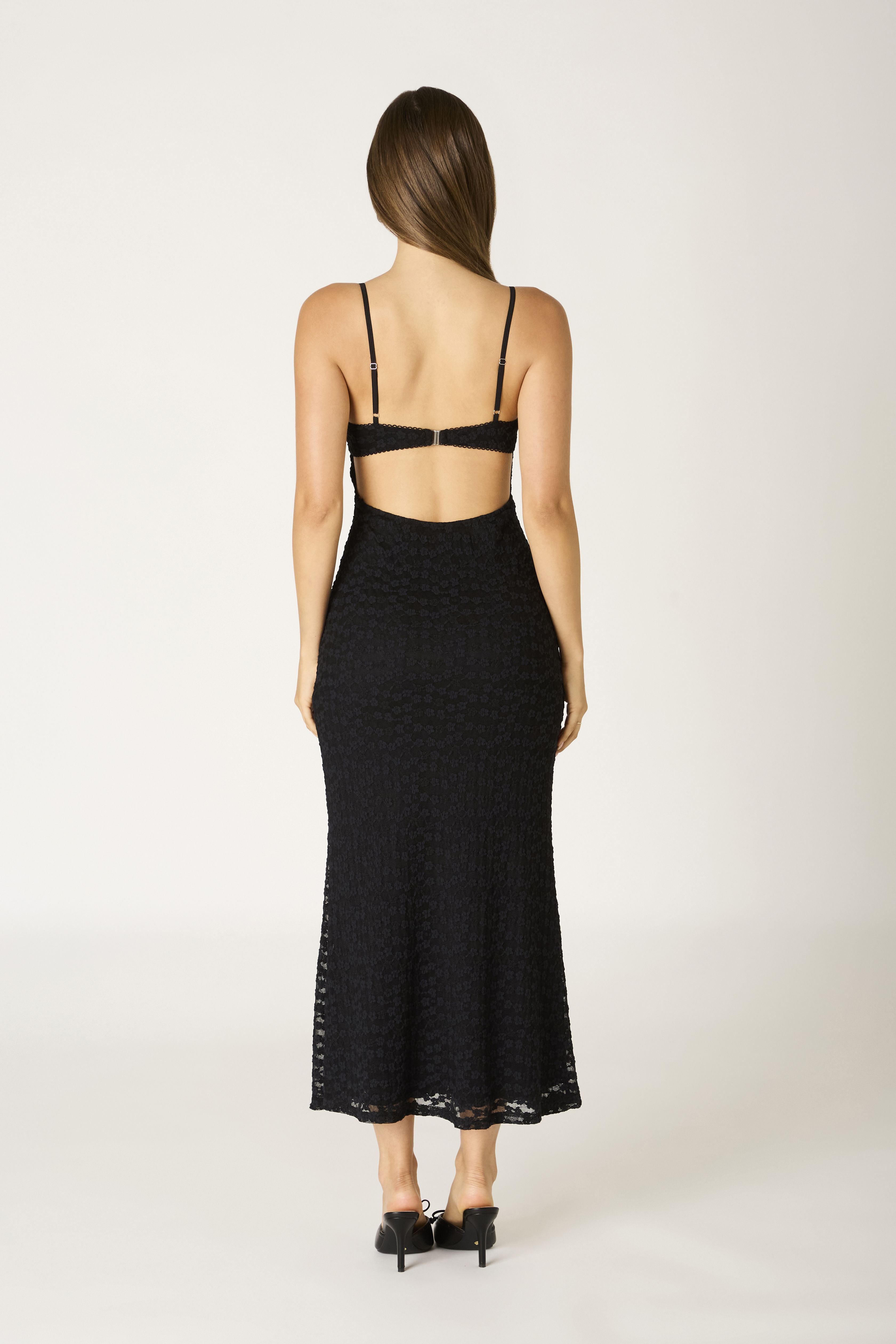 Jade Dress - BLACK