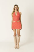 Emma Top - Red Coral