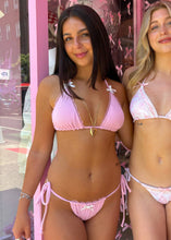 Load image into Gallery viewer, Pink Terry Bows Top