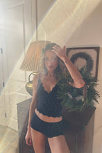 Load image into Gallery viewer, Butter Me Up Lace Cami ~ Midnight Floral: Midnight Floral