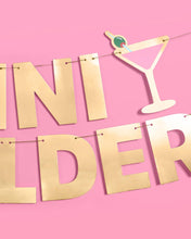 Load image into Gallery viewer, Tini Bit Older Banner - gold foil banner