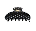 Big Effing Clip - Noir Polka Dot