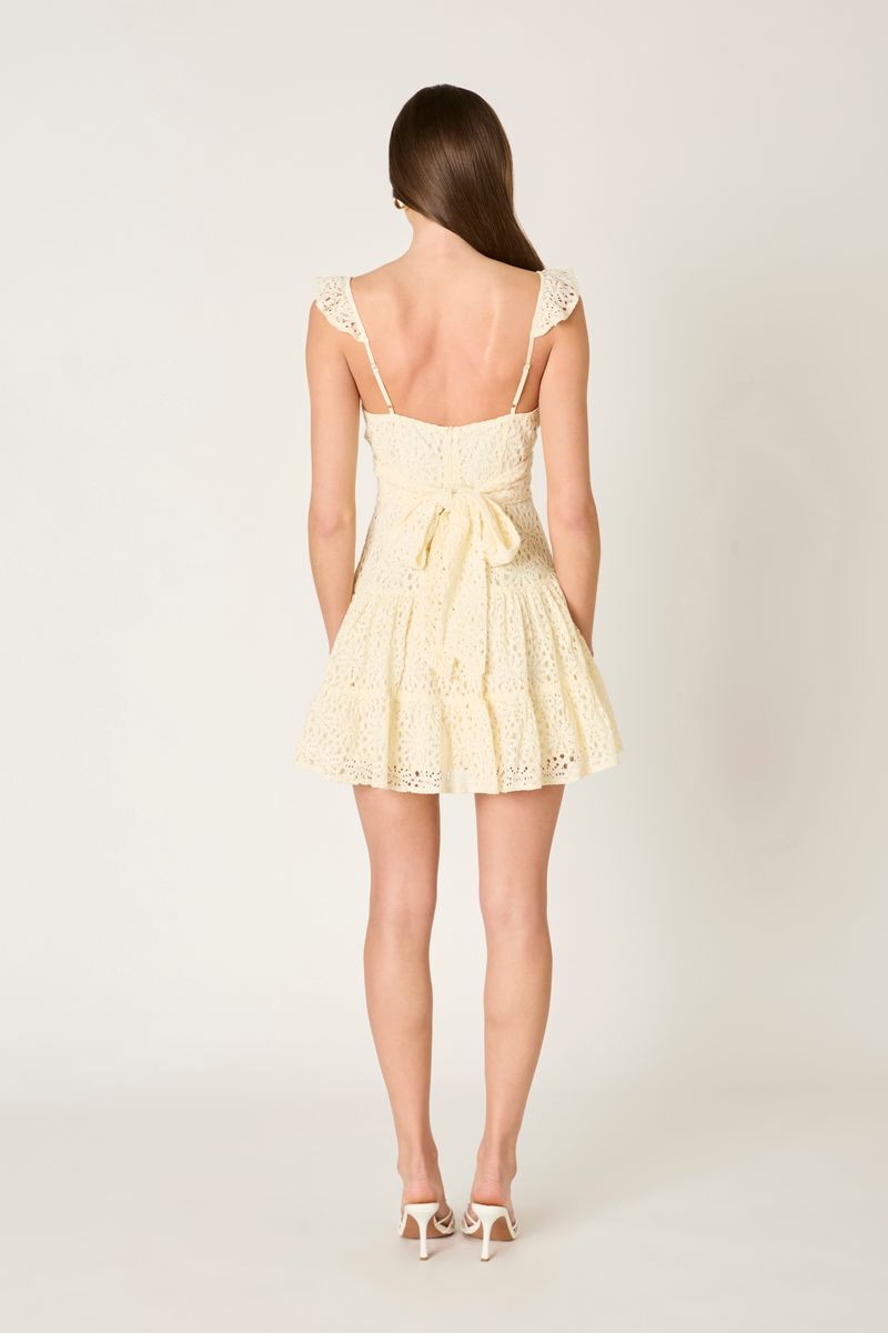 Cotton Candy LA Luna dress in butter at Miss Behavin'